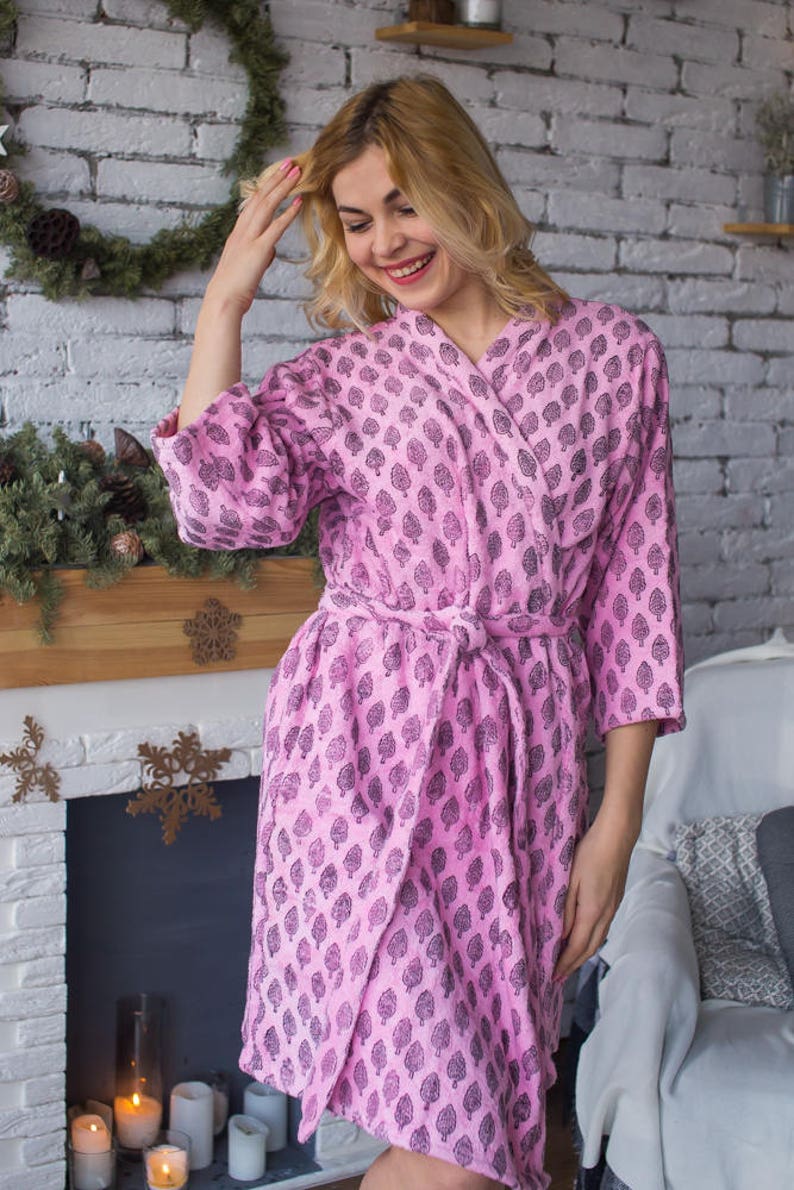 Terry Cloth Robes Pink Mommy Baby Matching Robes Perfect Etsy