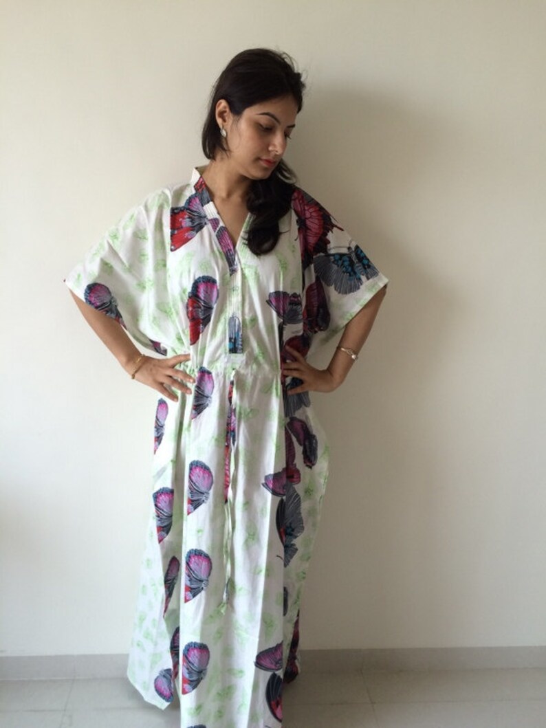 Happy Hues Maternity and Nursing Kaftan Nighty