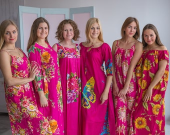 Long Magenta Nighties for every woman who loves a comfortable sleep