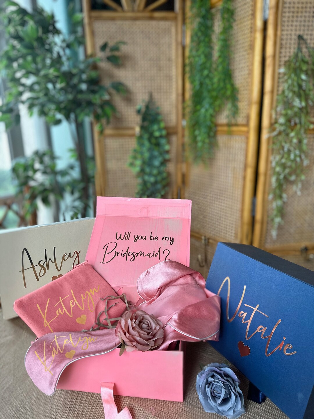 Personalized Bridesmaid Proposal Box or Thank You Gift Box, Will You Be ...