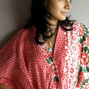 Sakura - Nursing Kaftan - Perfect as loungewear, as beachwear, gift for moms and to be moms and more