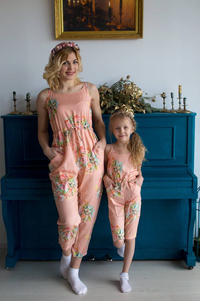 Mommy and Me Jumpsuit Etsy Canada