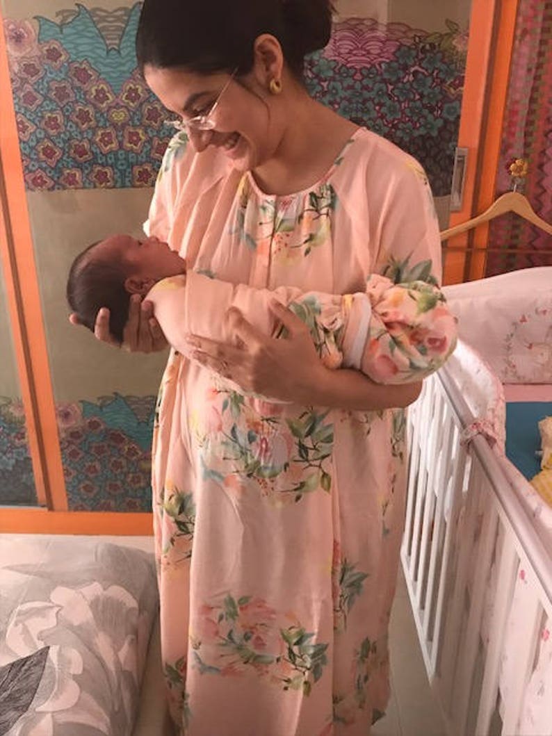 Baby Shower Dresses For Indian Mom