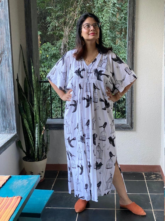 knee length dresses for ladies Baltic Born Womens Birdie Maxi Dress | Blue + Blush Floral main image 1