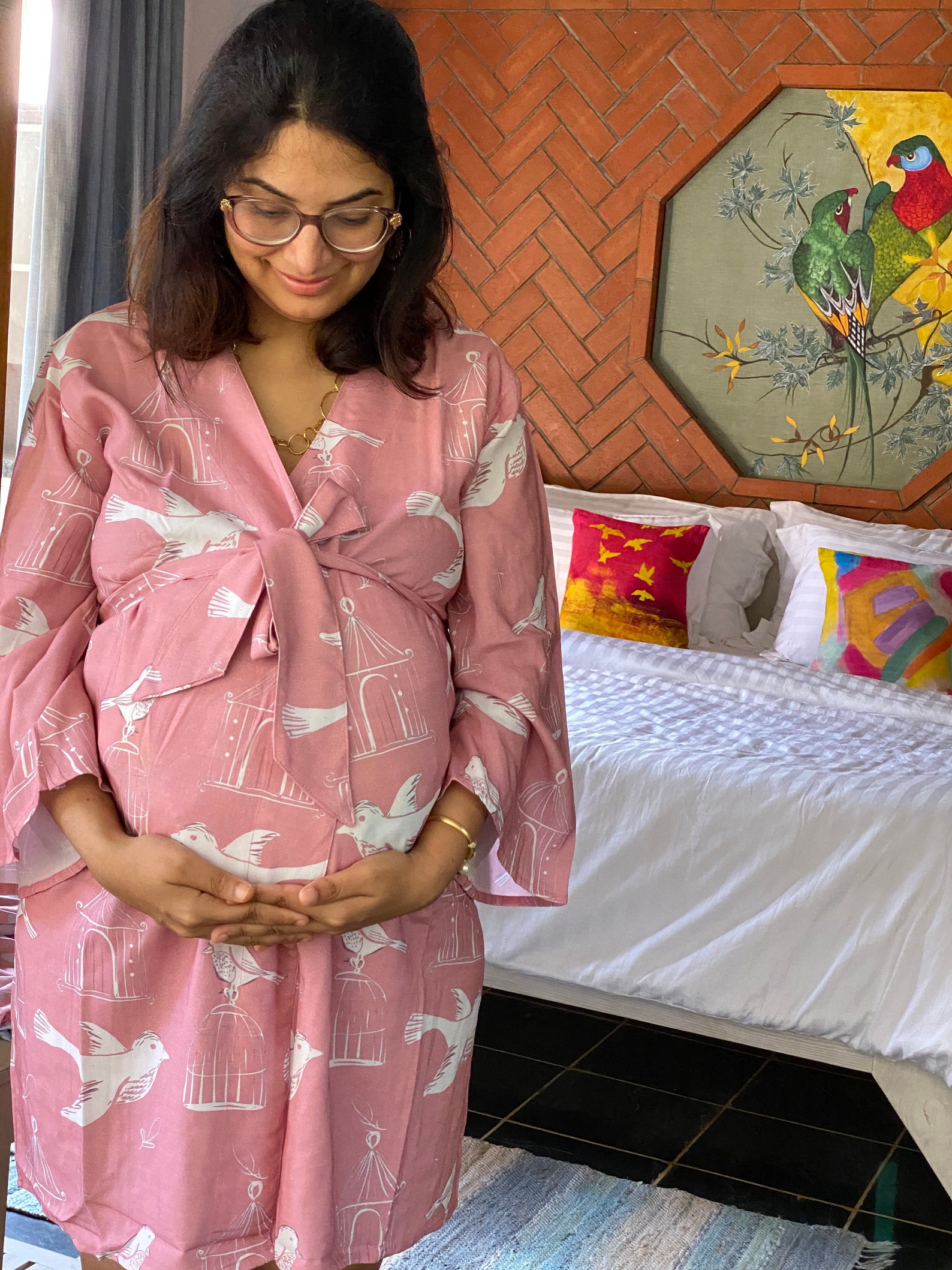 rose gold maternity