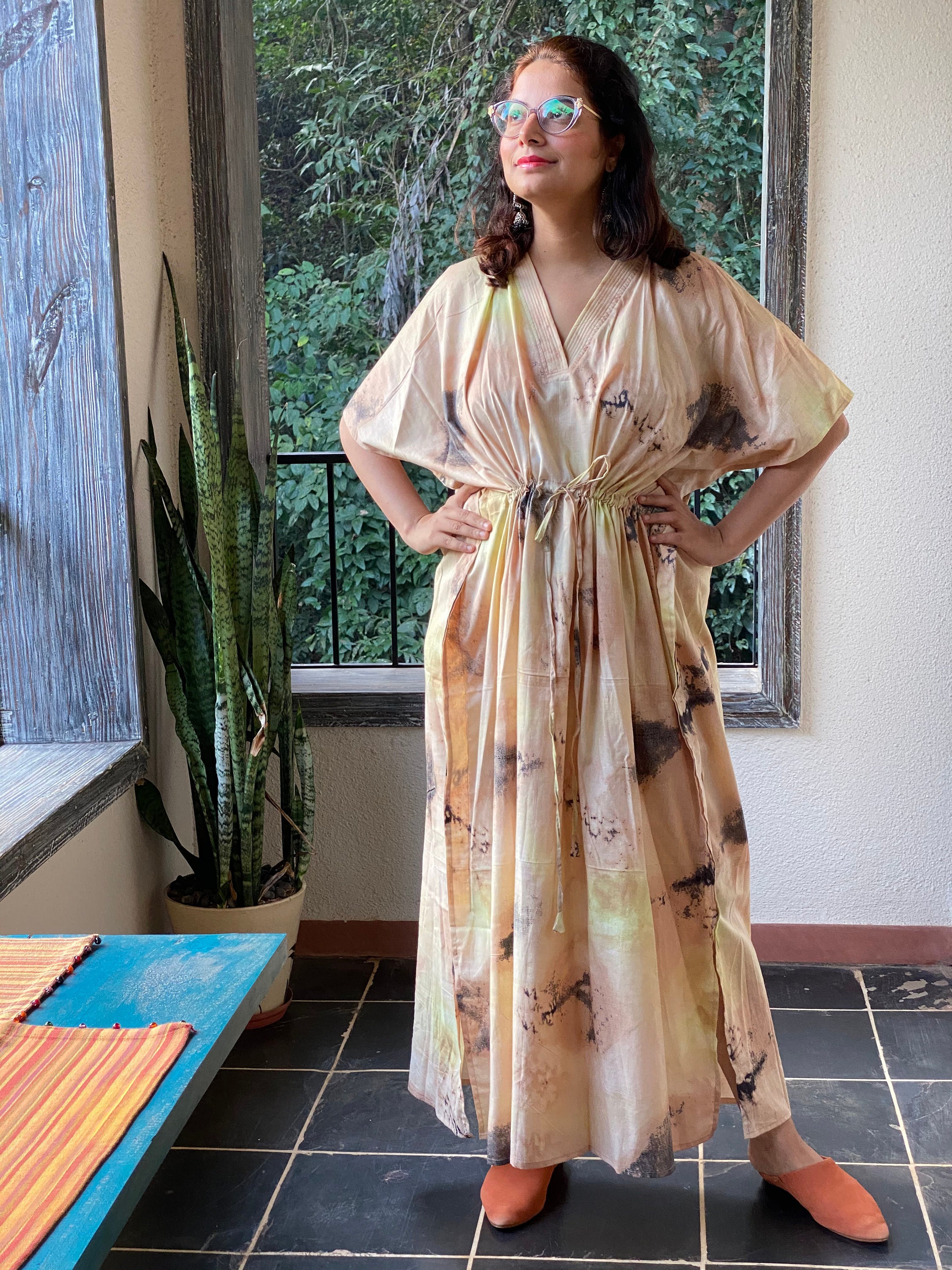 fashion dress for chubby ladies Curvy Lane Women Plus Size Drape Styled Sliming Evening Dress main image 0