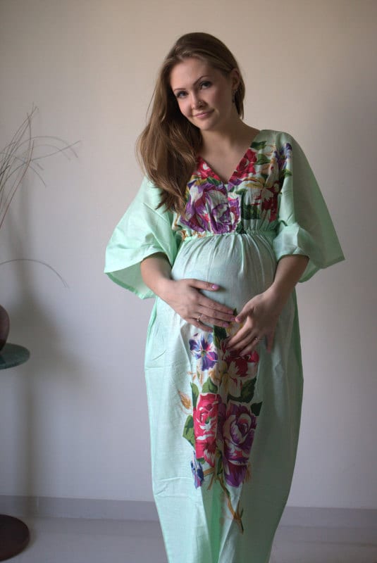 Buttoned Empire Waist Babydoll Dress