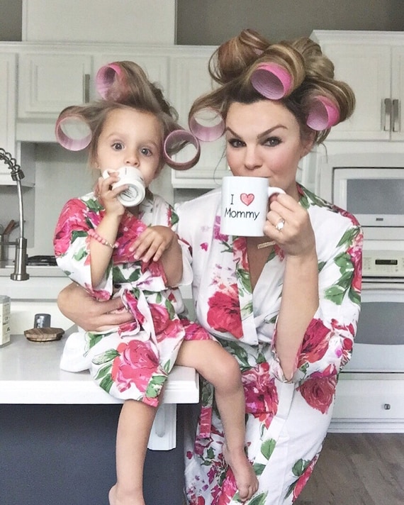 mommy baby matching robes