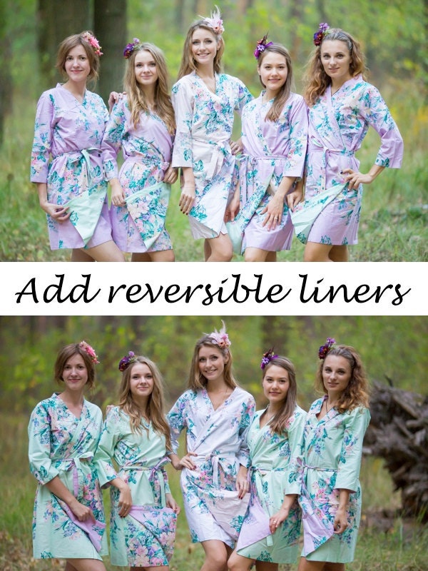 Add reversible liners to your robes Etsy