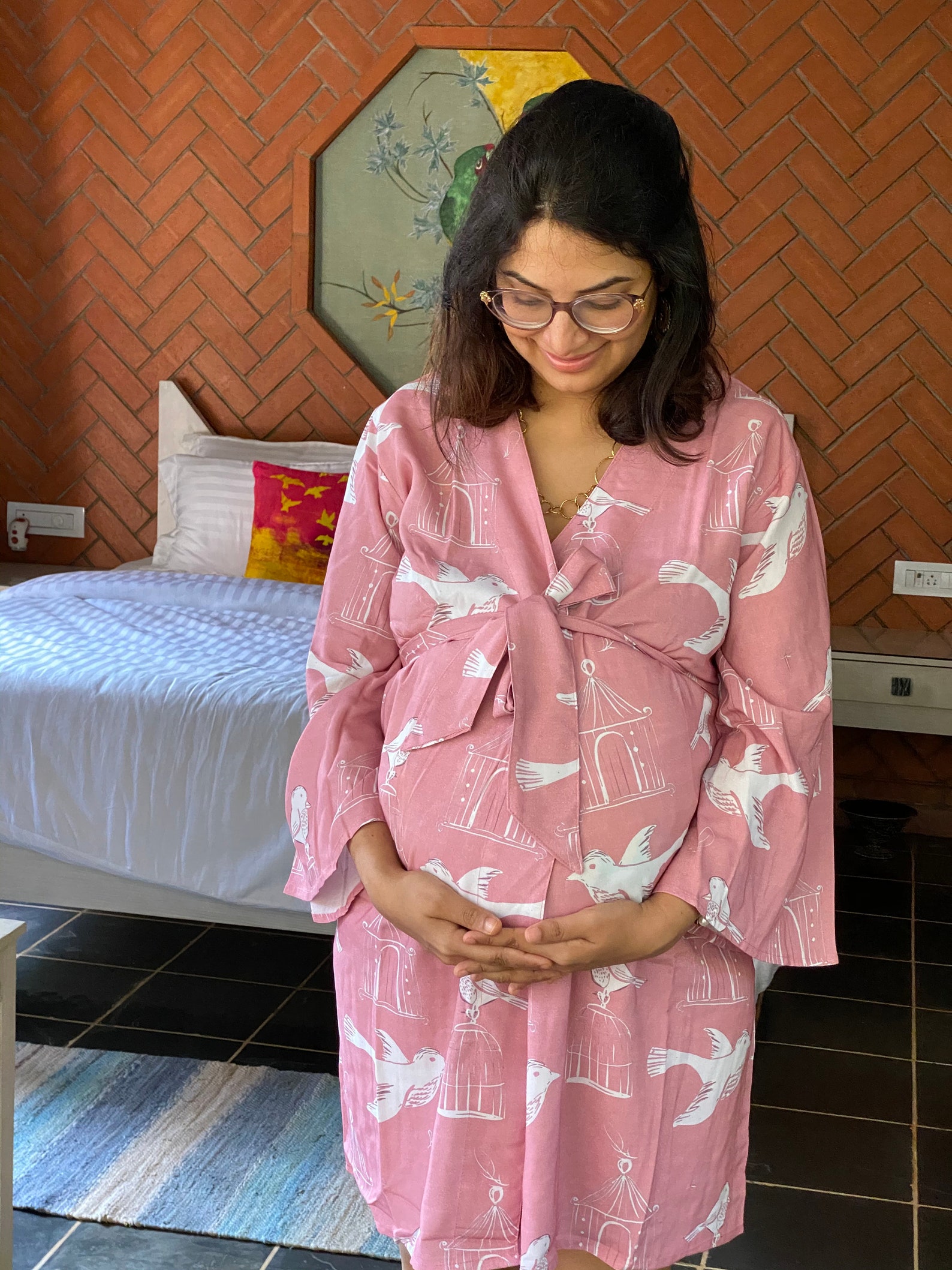 rose gold maternity
