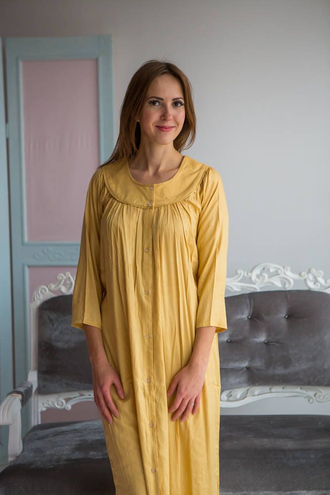 Long Solid Dusty Pastels Nighties for Every Woman Who Loves a - Etsy UK