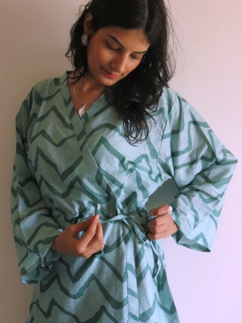 New string Robe Gray Knee Length Maternity Hospital Gown Etsy