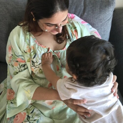Labor Gown + Robe Set - Baby shops shower gift, hospital gown, maternity gown, Delivery Gown, Nursing Gown, Feeding Gown, Maternity Friendly