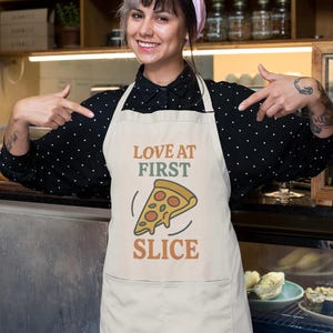 funny pizza apron, pizza chef apron, retro funny apron, gift for husband , grill bbq apron, eco friendly apron, pizza oven apron