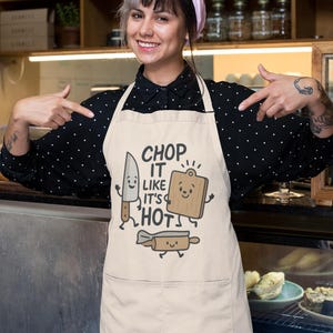 Apron for Cooking Gifts, Funny Kitchen Apron Gift for Chefs, Culinary Apron for Cooking Lovers Gifts