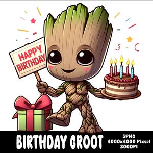 5 PNG 誕生日スーパーヒーロースプラッシュと水彩画Png誕生日昇華用透明PNGファイル