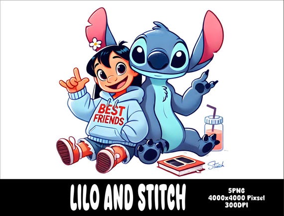 5 PNG Lilo and Stitch Best Friends, Lilo and Stitch 5 PNG Lilo and