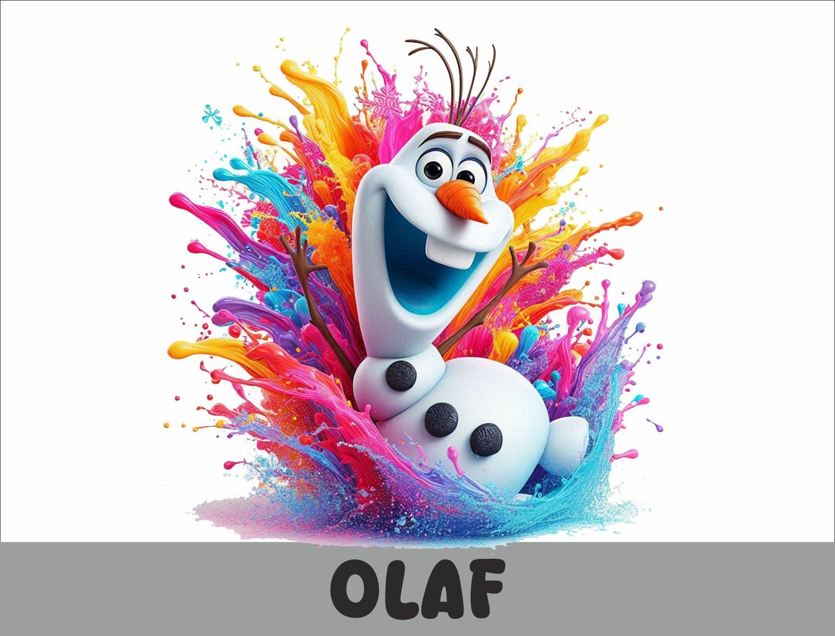 5 PNG Olaf Png Olaf Splash and Watercolor Png Olaf Transparent PNG File ...