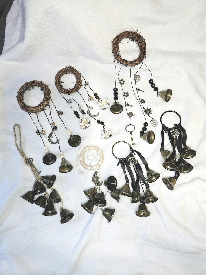 Key Tree Bells Witch Bells - Etsy