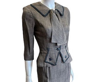 Late  1940’s Suit 34/36” bust 24” waist XS