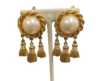 1980’s Marcella Gold plated  earrings