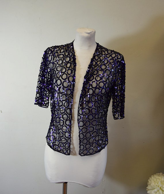 1930s sequinned jacket