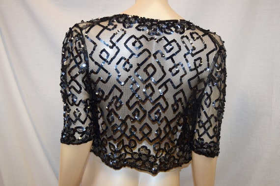1930s sequinned jacket