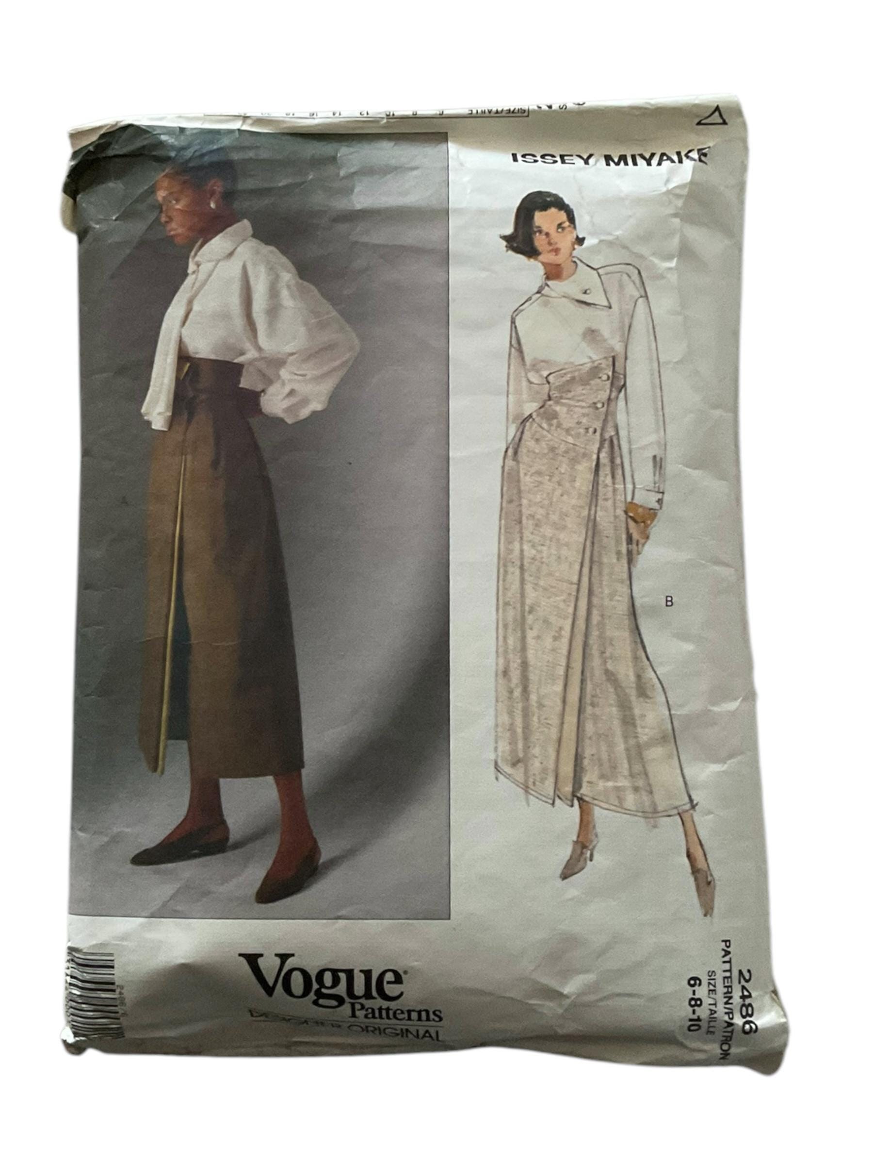 Vogue 2486 Issey Miyake Designer Original Sewing Pattern