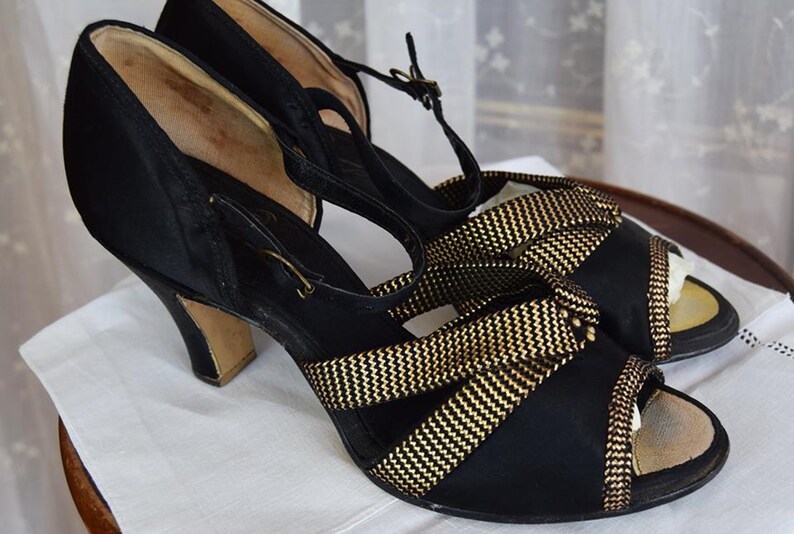 1930s evening shoes