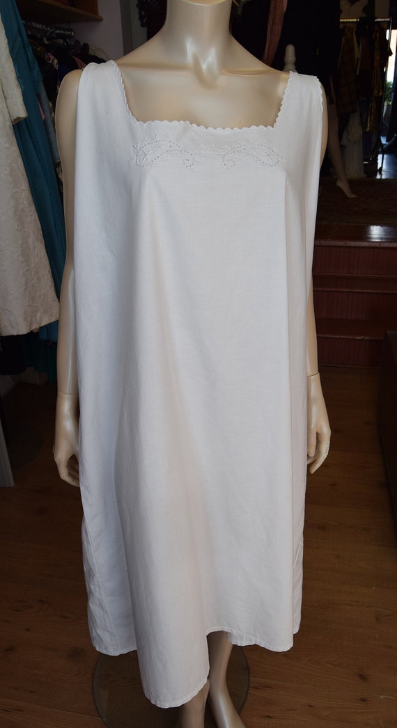 1930's French Chemise monogrammed with M