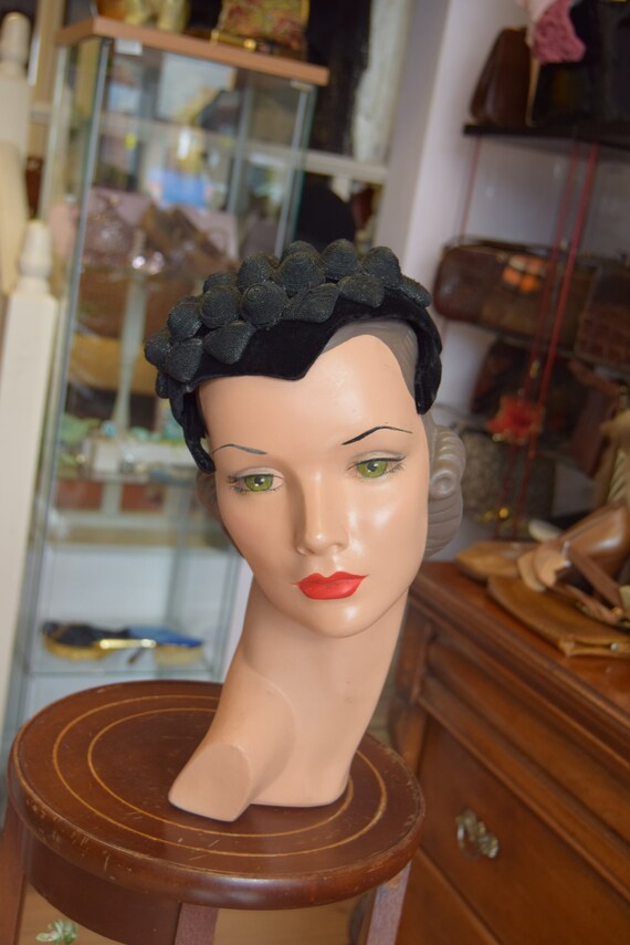 1950's Corde cone hat