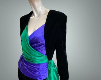 Oscar de la Renta silk dress and jacket Size Uk 12