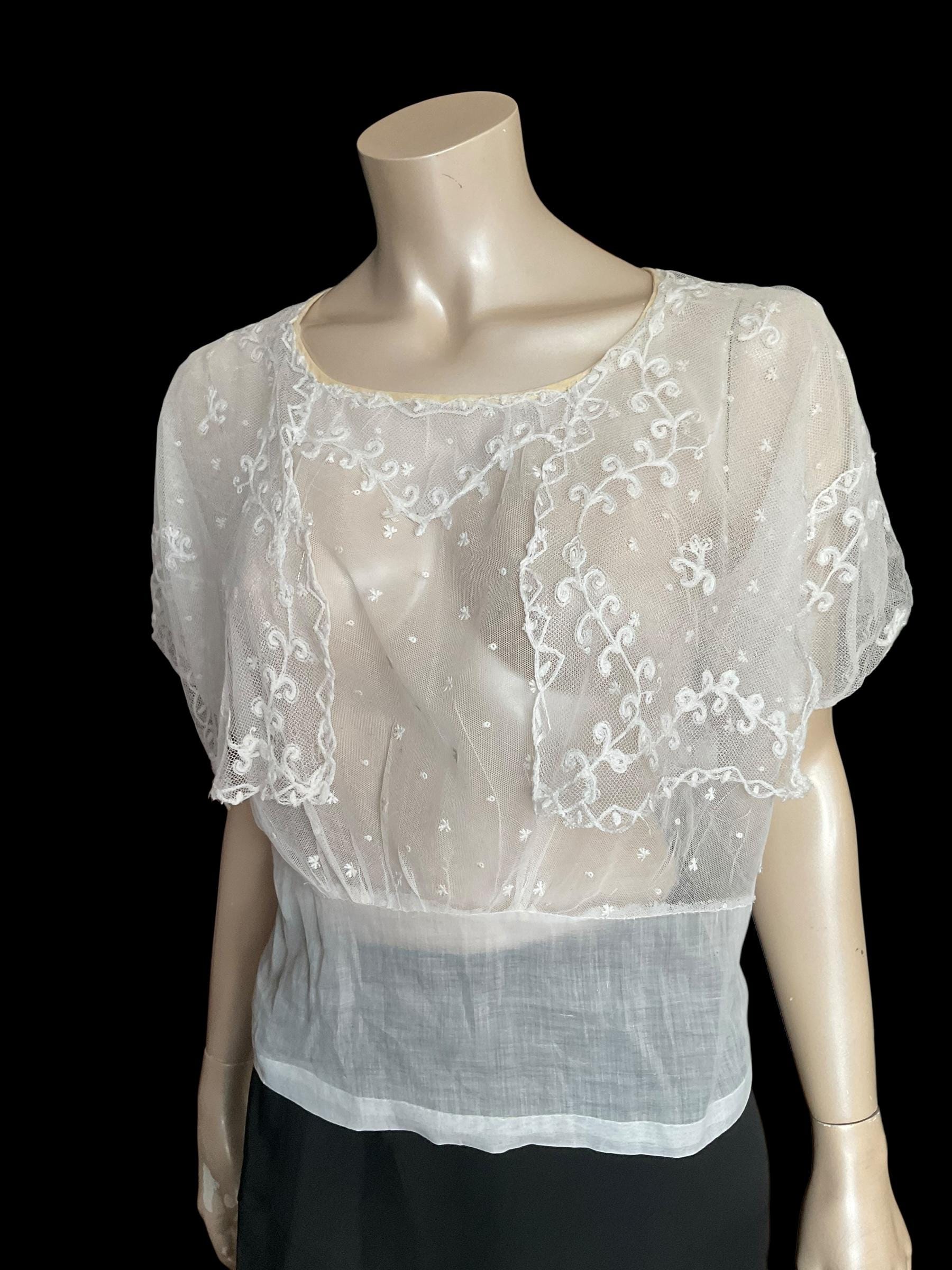 Tulle Peplum Top - Etsy