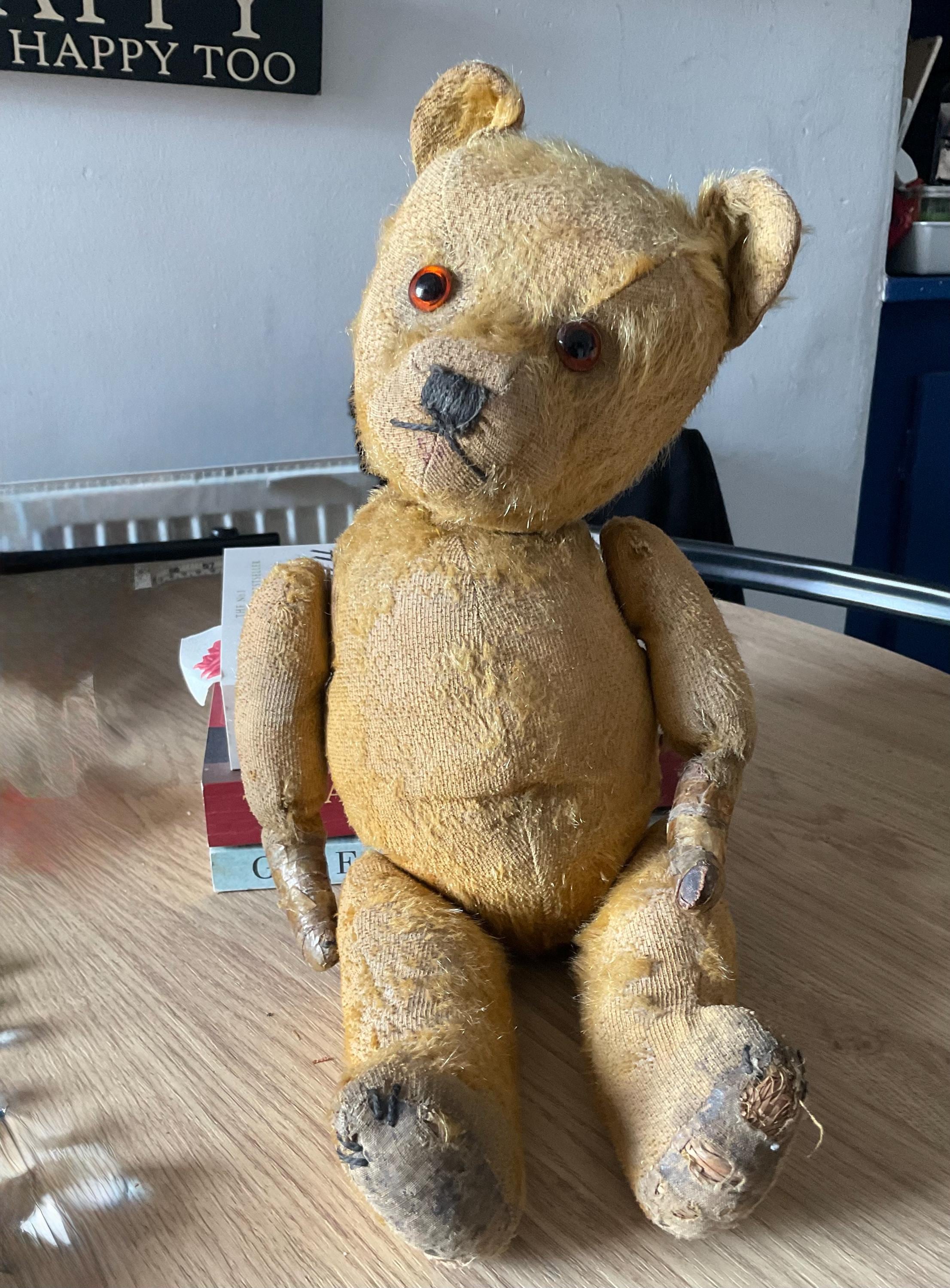 Antique Teddy Bear Circa 1930's - Etsy