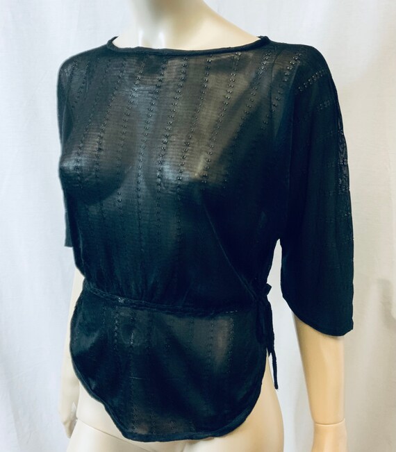 1930’s Silky Knit Approx 36” top up to 30”waist