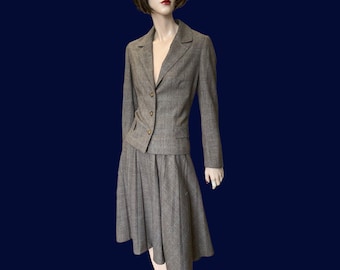 1970’s wool suit by Abe Schrader  38” bust 32” waist