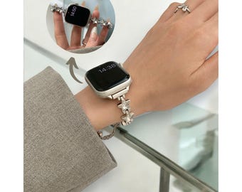 Correa para Apple Watch Y2k, pulsera de reloj, regalo para mujer • Correa para Apple Watch • Regalo para ella