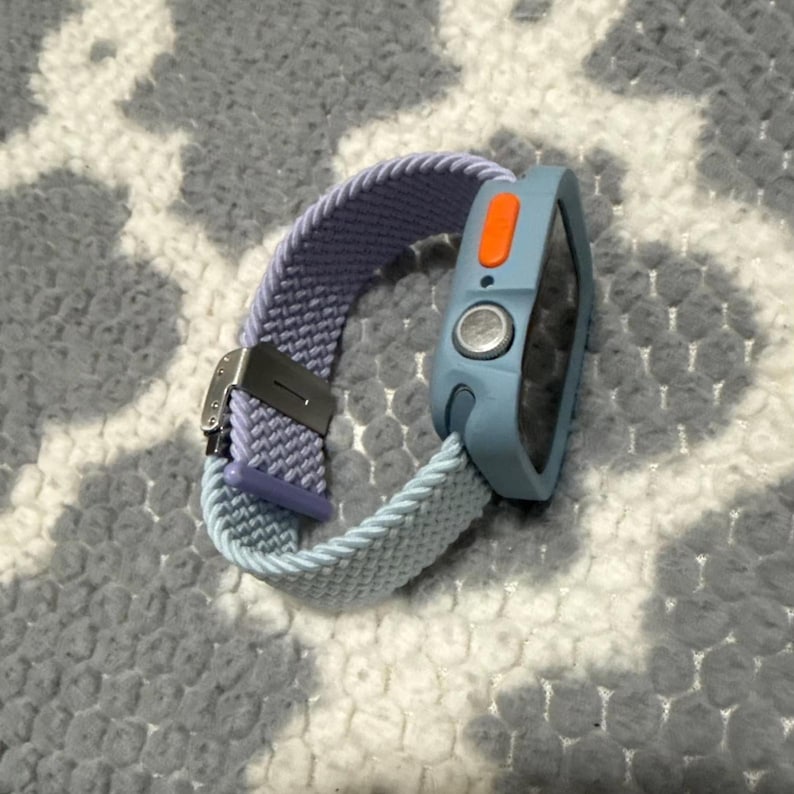 Nylon Watch Strap for apple, Braided Band for 38–49mm Smartwatch, Compatible with Ultra 1/2 SE 9 8 7 6 5 4 Models