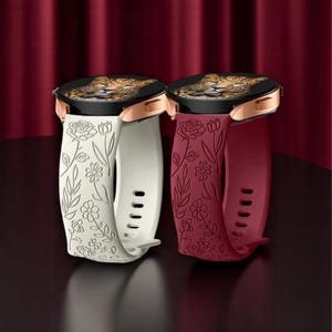 Samsung Galaxy Watch Band Women, Silicone Watch Straps for Samsung Galaxy, Gift for Girls