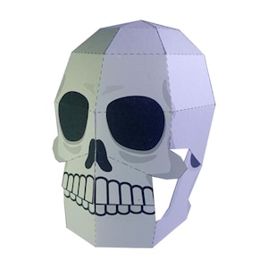 Halloween Skull printable 3D DIY Paper toy
