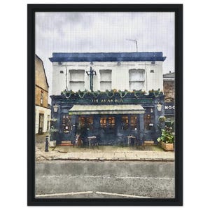 The Arab Boy Pub, Putney, Wall art