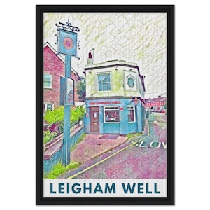 Leigham Well pub, Streatham Print