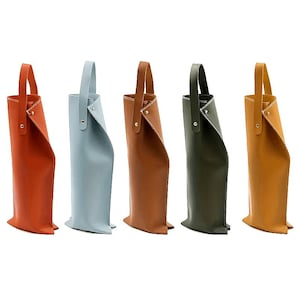 Wine Bags, Wine Tote, Wine Travel Bag, Leather Wine Tote, Personalized Wine Tote