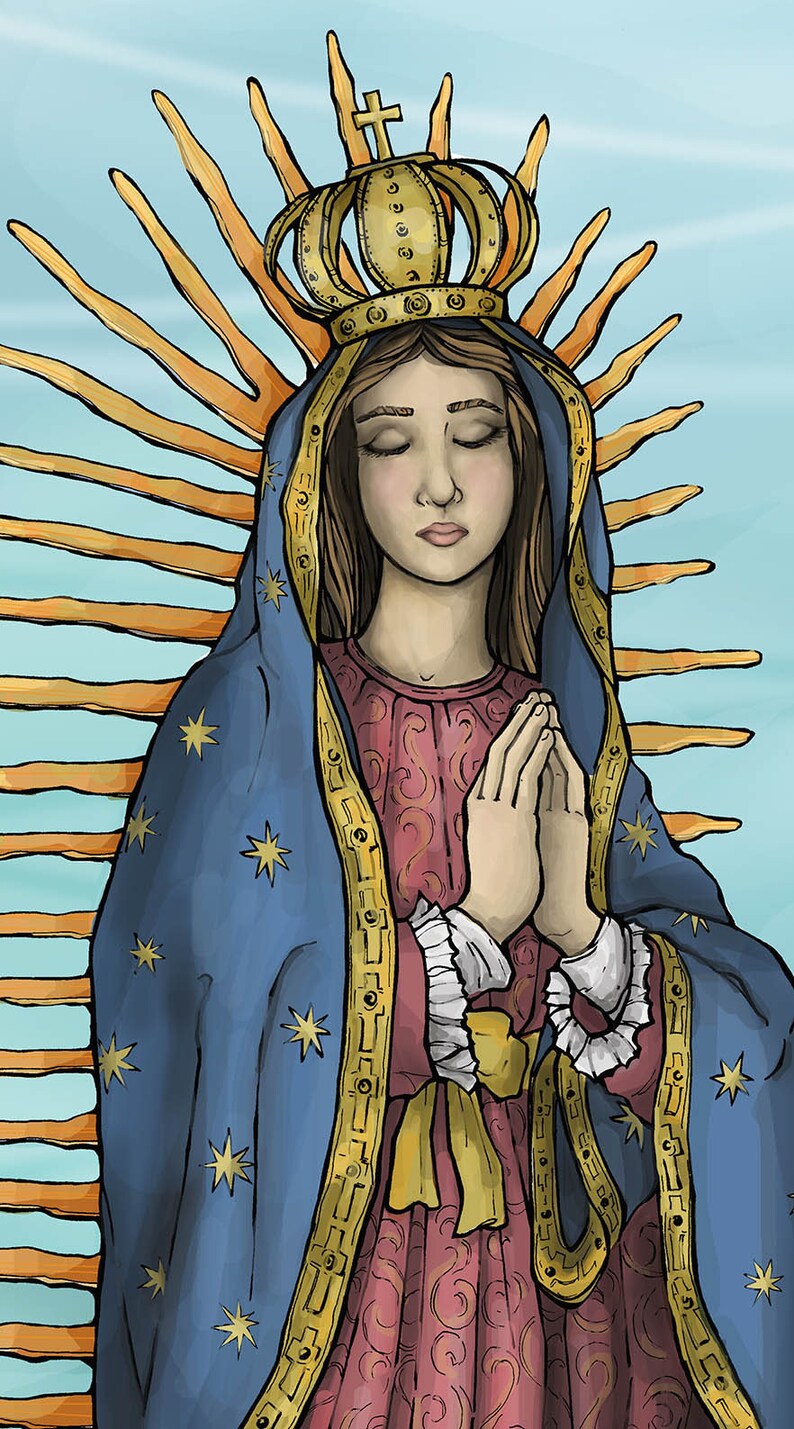 Our Lady of Guadalupe Prayer Card image 0