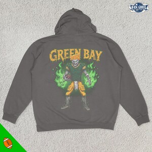 Green Bay Football Hoodie, American Team Sports Sweater, America Sports Clothing, Football Fan Gift, Football Lover Apparel, Vintage, Packer