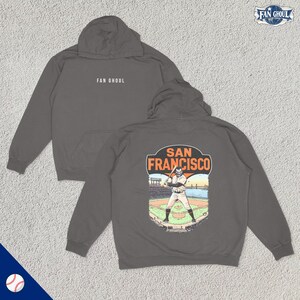 San Francisco Baseball Hoodie, American Team Sports Sweater, America Sports Clothing, Baseball Fan Gift, Baseball Lover Apparel, Vintage