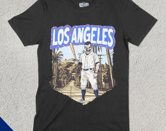 Los Angeles Baseball Shirt, American Team Sports Tee, US Sports Clothing, Baseball Fan Gift, Baseball Lover Apparel, Vintage Baseball Merch