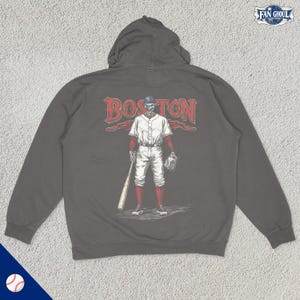 Boston Baseball Hoodie, American Team Sports Sweater, America Sports Clothing, Baseball Fan Gift, Baseball Lover Apparel, Vintage