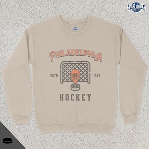 Vintage Philadelphia Hockey Crewneck, American Sports Sweatshirt, Sports Clothing, Hockey Fan Gift, Hockey Apparel, Vintage Sweater, Flyer