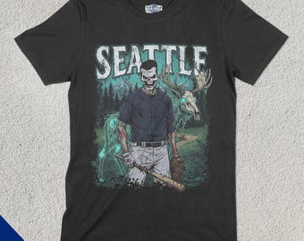 Seattle Baseball Shirt, Washington Baseball, Sports Team Clothing, Baseball Fan Gift, Baseball Lover Apparel, Vintage Baseball, Mariner